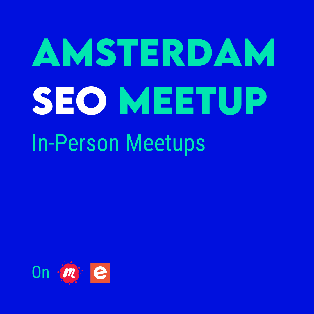 amsterdam seo meetup card